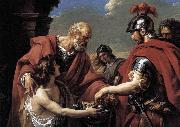VERNET, Claude-Joseph Belisarius France oil painting artist